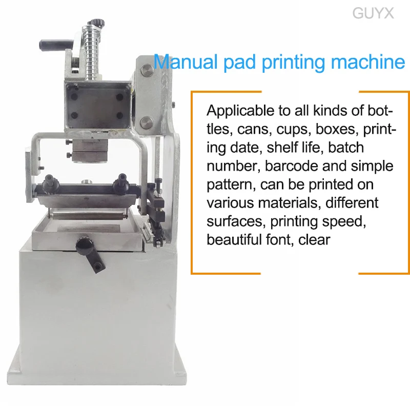 

Manual Pad Printing Machine , Small LOGO Date Printing Machine