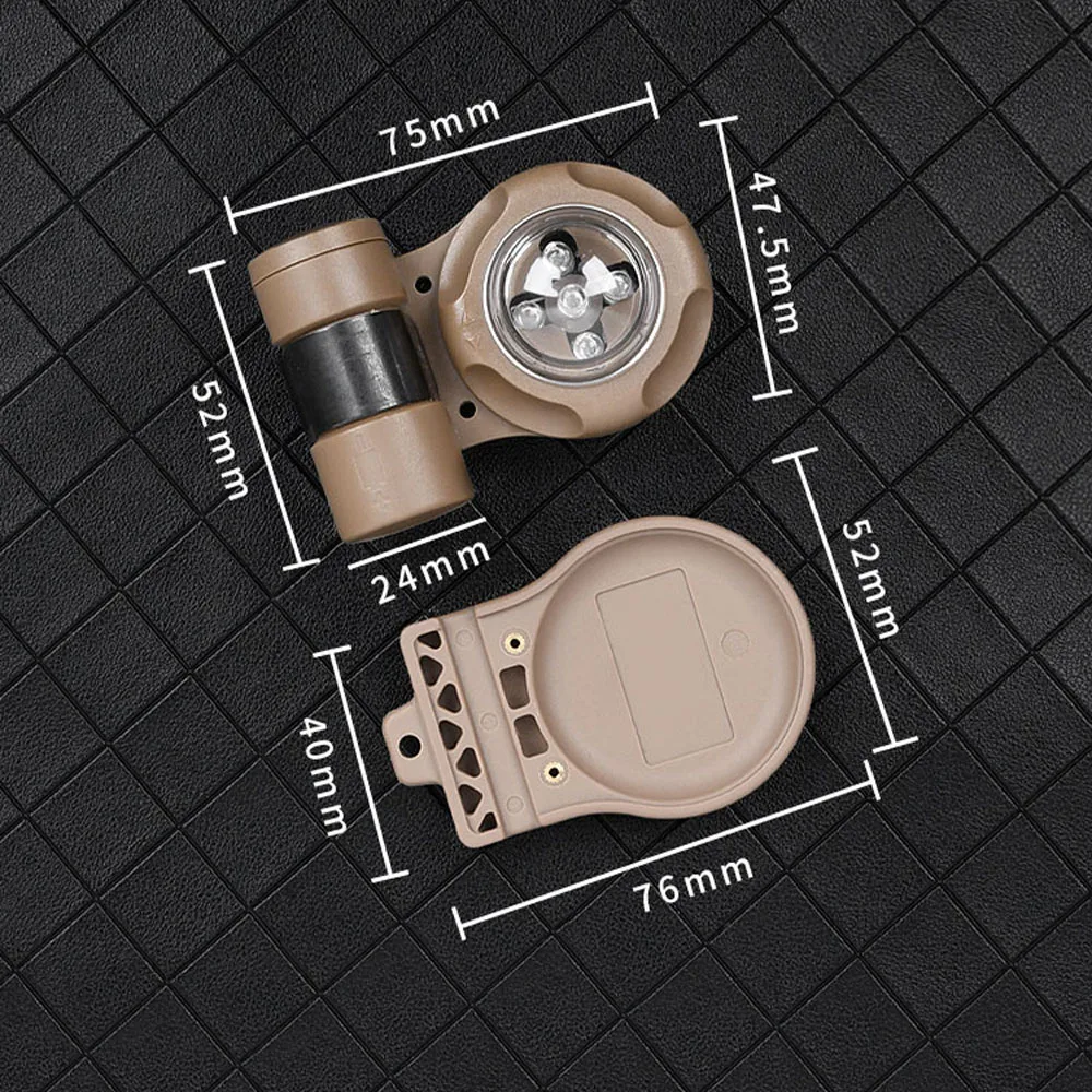 WADSN страйкбол SOS VIP светильник крепление на шлем тактический сигнальный для охоты