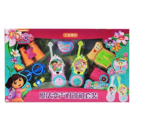 Группа Dora Magic Voice Changer Рация Набор для родителей и детей интерактивный развивающий набор для девочек и мальчиков