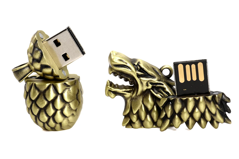 JASTER, USB флеш-накопитель, игра в трон, динозавр, яйцо, металл, тигр, ручка-накопитель, tigon, флешка, Лев, 8 ГБ, 16 ГБ, 32 ГБ, 64 ГБ, 128 ГБ