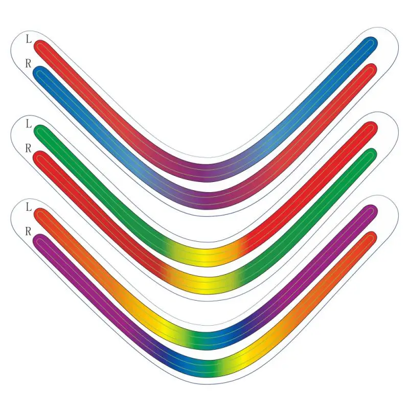 For PS5 Host Light Bar Rainbow Gradient Sticker For Playstation 5 Console LED Luminous Light Bar Self Adhesive Decals