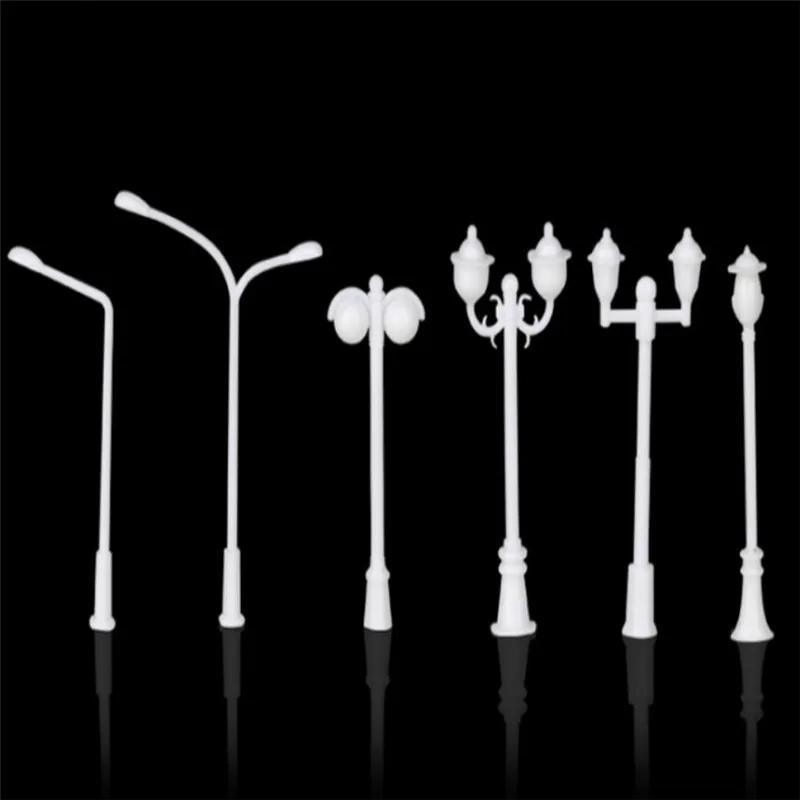 

600pcs 1/300 1/500 Scale New Model White Light Streets Garden Lamp