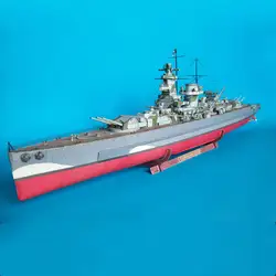 93 см бумага Германия Graf линкор лодка модель игрушки ручной работы DIY корабль творческий шоу реквизит коллекция подарок