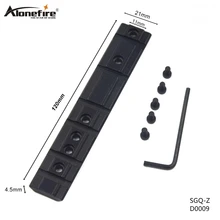Alonefire SGQ-Z 11 совместимый 21 мм база ласточкин хвост рельс Вивер Пикатинни страйкбол винтовка стрелочный оружейный лазерный прицел для крепления переходника