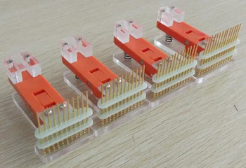 

Burn Clip Jig Fixture Probe Debug Download Spring Pin 2.54 wireless Spacing 2.45mm