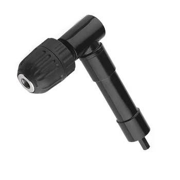 

90 Degree Right Angle Drill Adapter Attachment Keyless Chuck Power Tool Parts