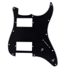 Pickguard Guitar Pickguard Humbucking Pickup For ST / SQ / SS Guitar, Black ► Photo 2/6