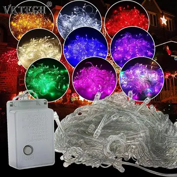 

10m 100LED Starry Sky Fairy String Light Fairy Garland for Christmas Tree Wedding Party Xmas Decorative Lamp Holiday lighting