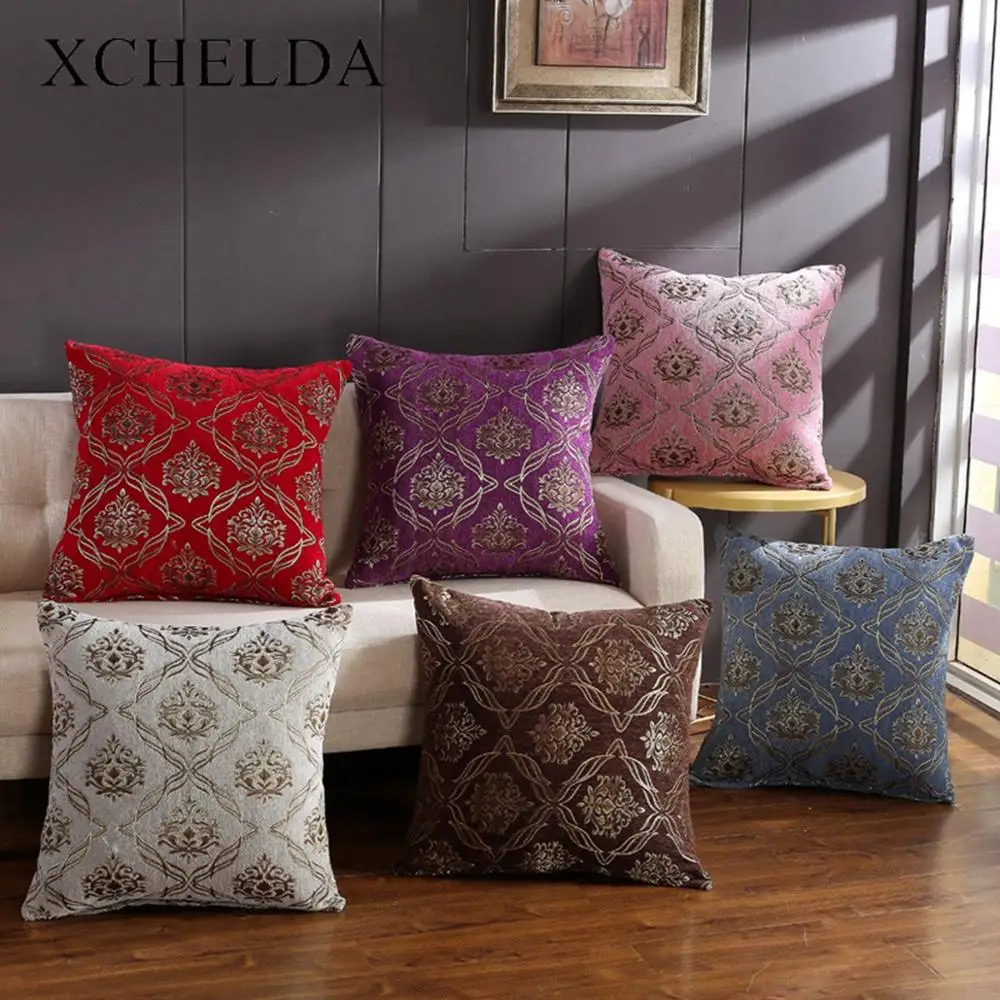 

2 pieces Cushion Covers European Style Pattern Throw Pillows Case Sofa Decorative Pillow Zara*women Home Decoration