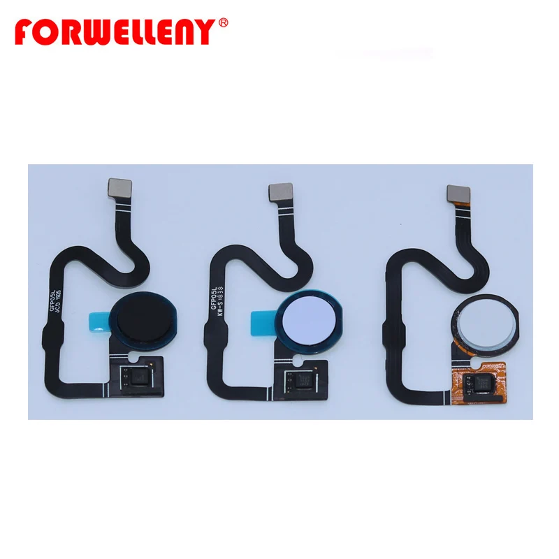 

For Google Pixel 3A touch ID Fingerprint KEY Sensor Home Button Flex cable BLACK purple WHITE