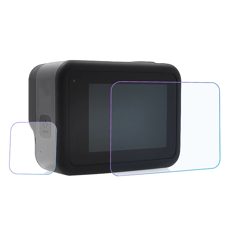 FFYY-STARTRC 2 комплекта Защитная пленка для экрана для Gopro Hero 8 черная спортивная защита для экрана камеры пленка из закаленного стекла аксессуары для камеры