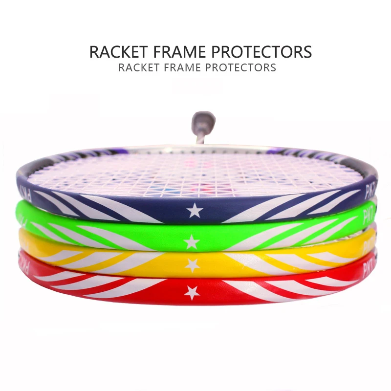Badminton Racket Head Edge Protector Tape PU Anti Paint Off Wear Resistant Sport Accessories Equipment tennis | Спорт и развлечения
