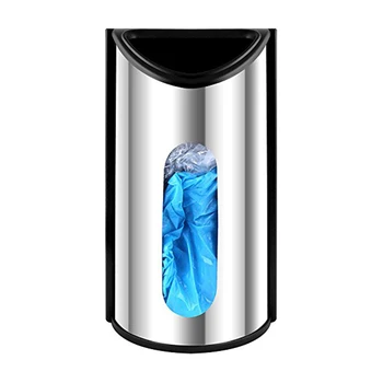 

Stainless Steel Wall-Mounted Storage Box Garbage Plastic Bag Organizer Kitchen Supplies HUG-Deals