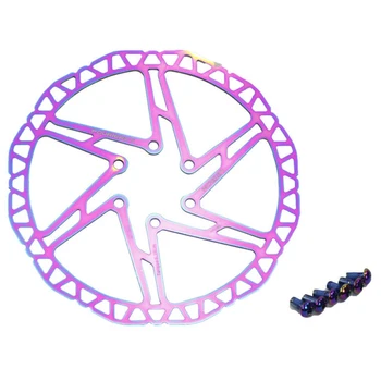 

140/160/180/203mm Brake rotor Titanium coating Parts Spare Components Set