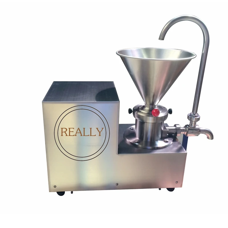 

REJMs60 chocolate, soy sauce, jam, chili sauce sesame paste peanut butter stainless steel colloid mill machine