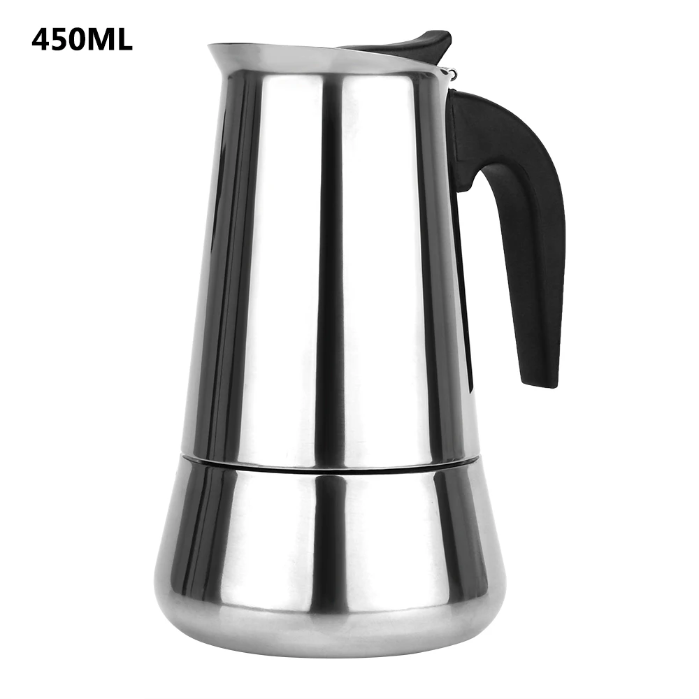 NICEYARD чайник кофейник гаджеты Moka Кофеварка из нержавеющей стали кофейная посуда 300 мл/450 мл