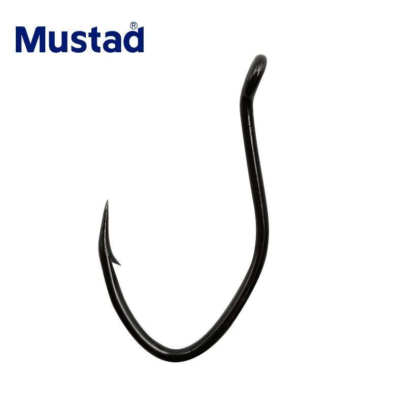1 упак./лот Mustad Рыбалка Крючки 412NP-BN для ловли сома крючки из углеродистой стали