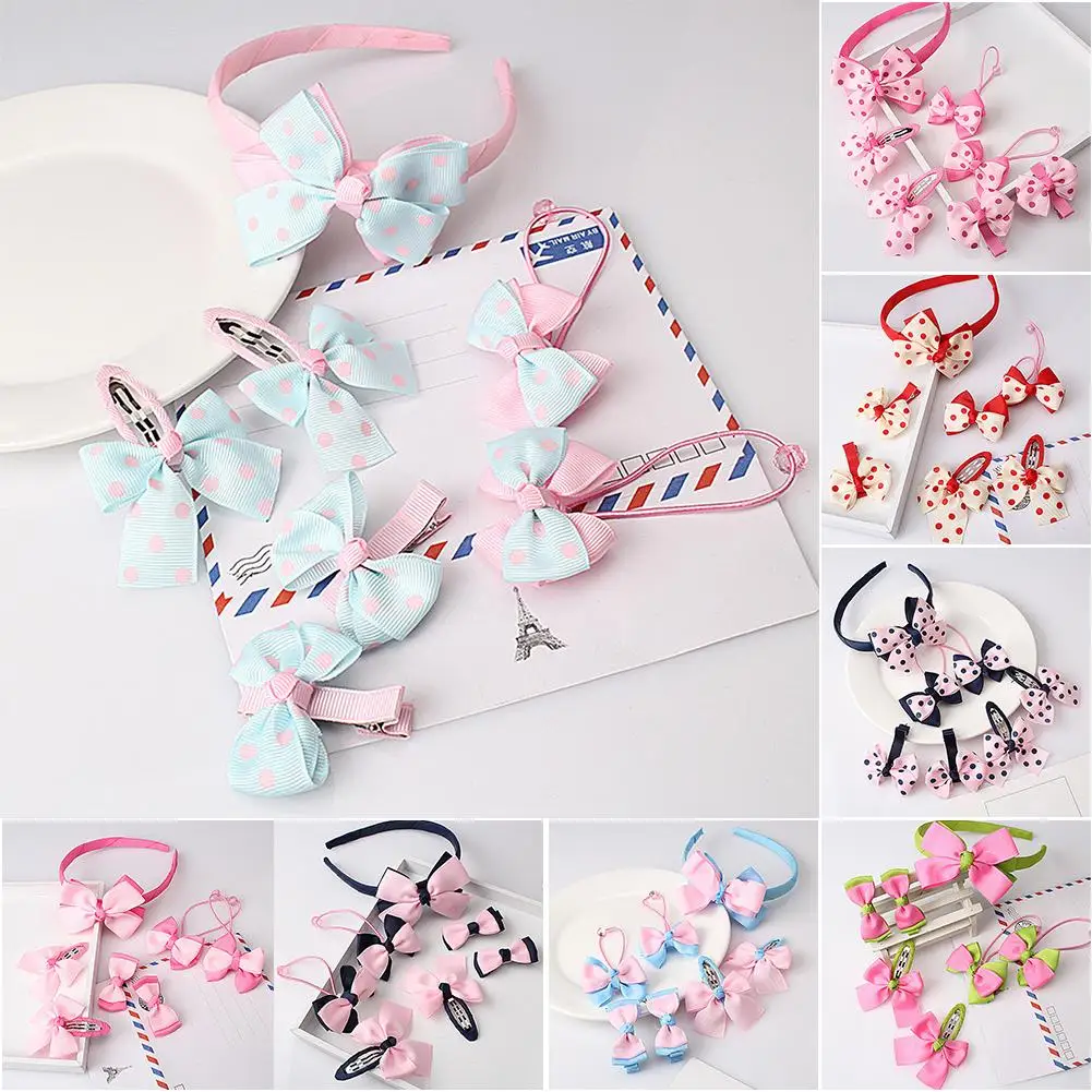 7 предмет нижнее белье из хлопка для детей аксессуары волос малышей повязка на