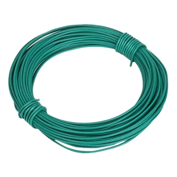 

Plant Garden Twist Tie Garden Wire Green Coated String DIY for Garden Training Support Strap 2.5mmx10M (5 Rolls)