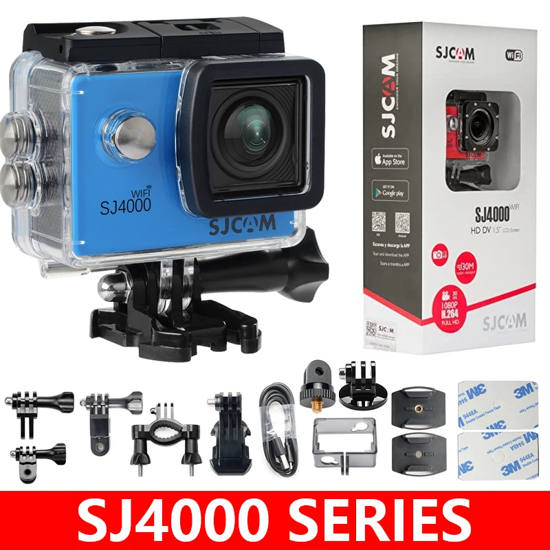 Оригинальная Спортивная Экшн камера SJCAM SJ4000/SJ4000 Wi Fi 2 0 дюйма 1080P HD