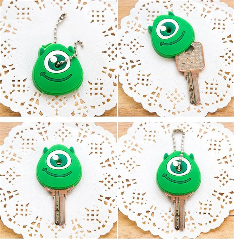 1 шт. силиконовый защитный чехол для ключей|Чехлы дверных ручек| |