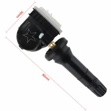 1 шт. черный TPMS датчик давления в шинах 13598771 13598772 80x30 мм для Buick Cadillac Chevrolet аксессуары для шин