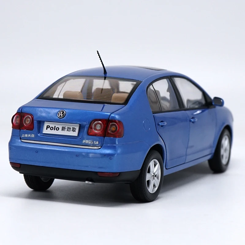 1:18 Высокая тщательная VW POLOSedan сплав модель автомобиля статические металлические модельные автомобили с оригинальной коробкой