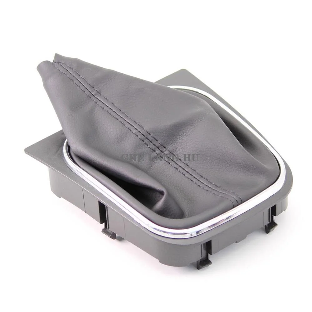 Для volkswagen VW EOS 2006 2007 2008 2009 2010 2011 авто-Стайлинг Шестерни рукоятка рычага переключения передач кожаные ботинки со вставками