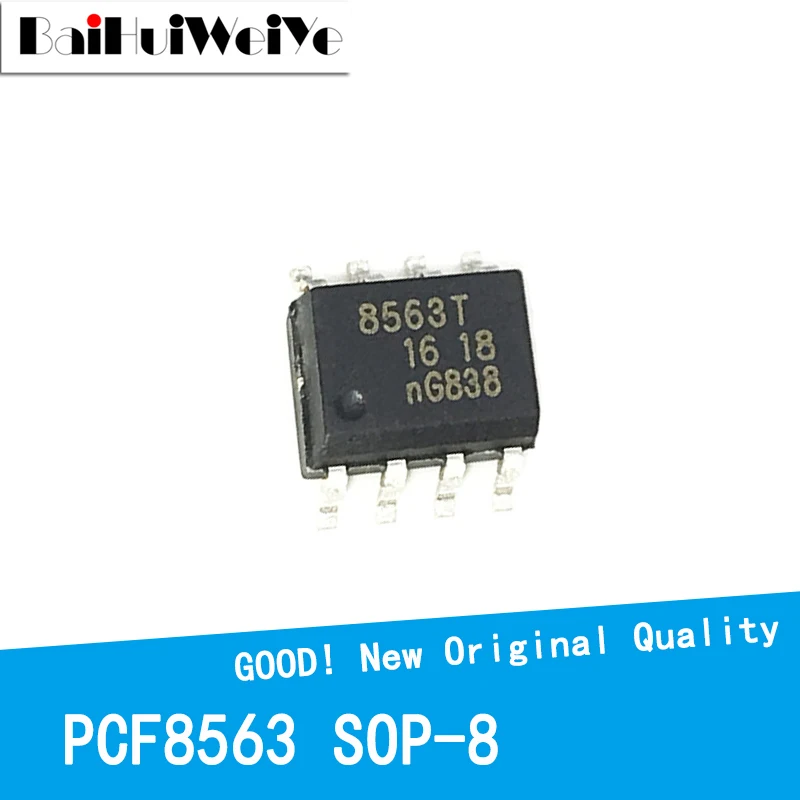 

10PCS/LOT PCF8563 PCF8563T 8563T Clock Timing Real-time Clock SOP-8 SMD SOP8 New Original Good Quality Chipset