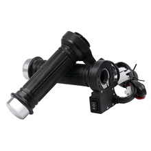 2 шт 12 В мотоциклетные ручки дроссельной заслонки Регулируемая обновленная мотоциклетная ручка с электрическим подогревом