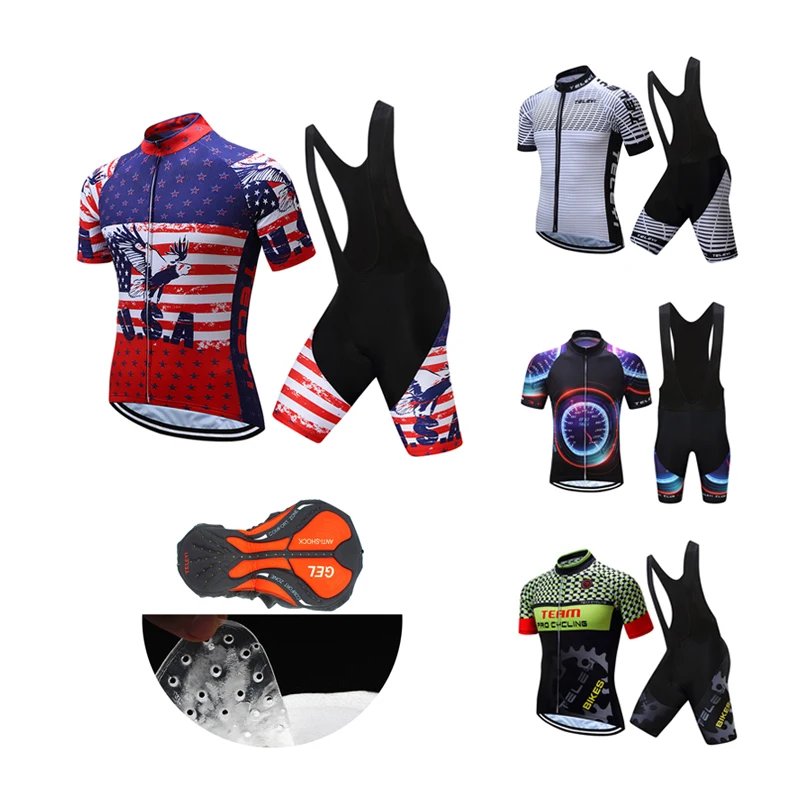 

Мужской профессиональный комплект из джерси и шорт с нагрудником, одежда для езды на велосипеде 2024, летняя одежда для езды на горном велосипеде, Мужская одежда для шоссейного велосипеда, спортивный костюм, Униформа команды