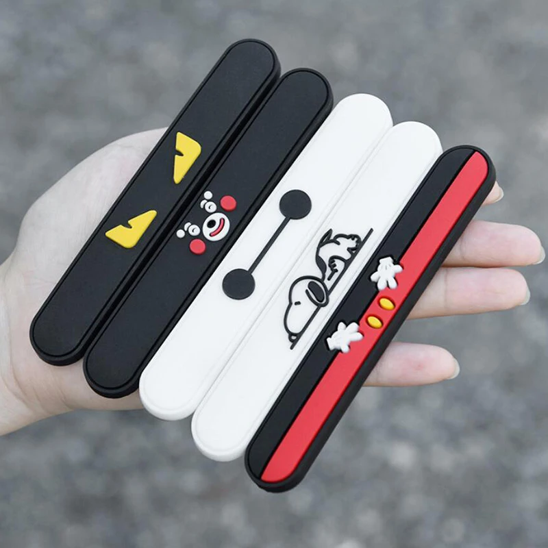 

4pcs Car Door Scratch Protector Anti-collision Stickers cartoon Car Door Bump Protector PVC sticker Car Auto accessories