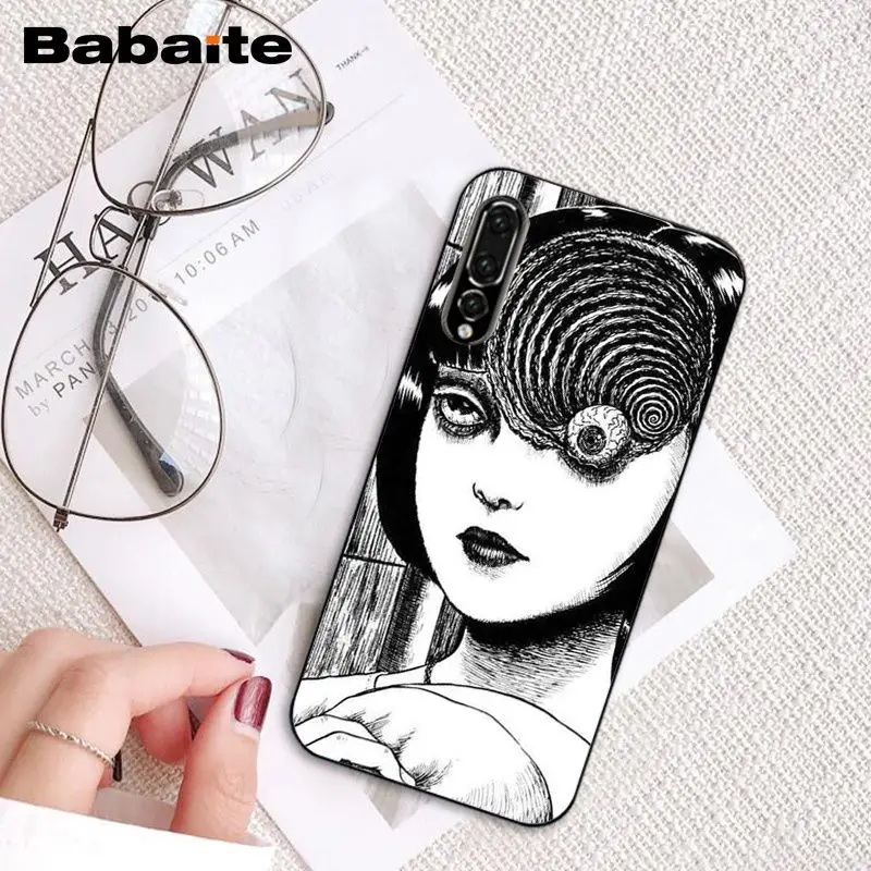 Babaite Junji Ito тройники ужас чехол для телефона huawei P20 P30 P20Pro P20Lite P30Lite Psmart P10 9lite