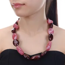 Jerollin мода, чокеры, ожерелье, ювелирное изделие, массивное ожерелье, s& Кулоны, полимерные бусины, кулон, Женское Ожерелье, длинное колье