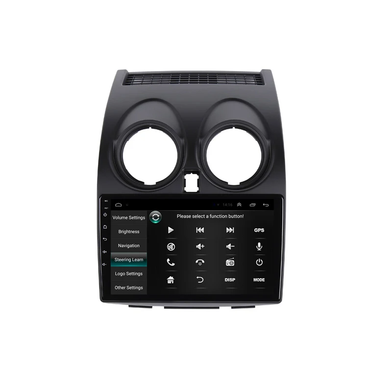 " 2.5D ips Android 9,1 автомобильный DVD мультимедийный плеер gps для Nissan Qashqai j10 2008 2009 2010-2012 с DSP Автомагнитола