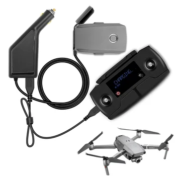 

Car Charger for DJI Mavic 2 Battery Remote Controller Outdoor Travel Charging for Mavic 2 Pro Zoom Drone Smart Vehicle Charger