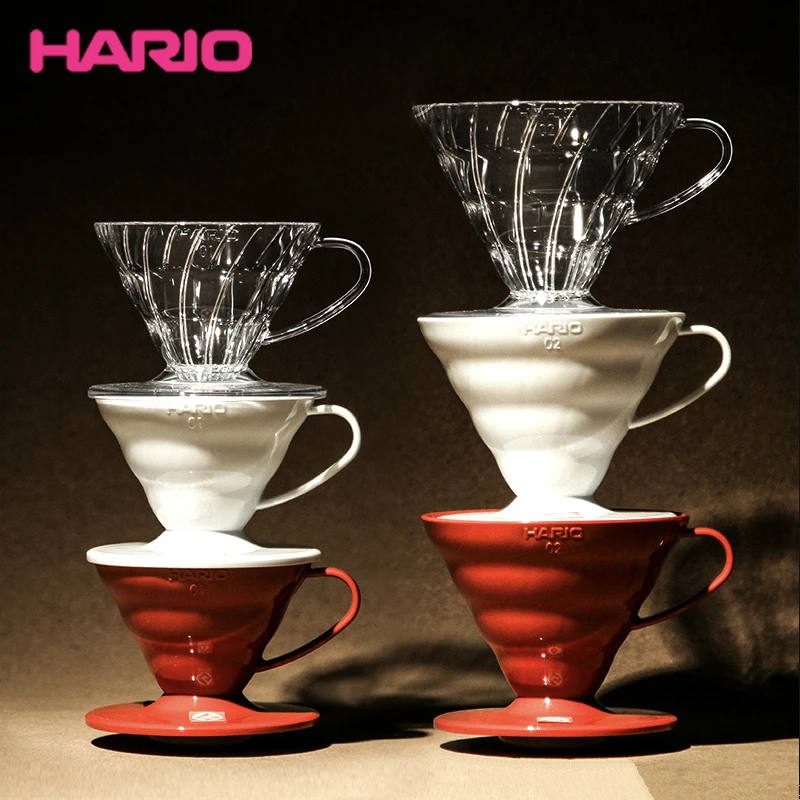 Термостойкая капельница для кофе Hario V60 фильтр из смолы бариста