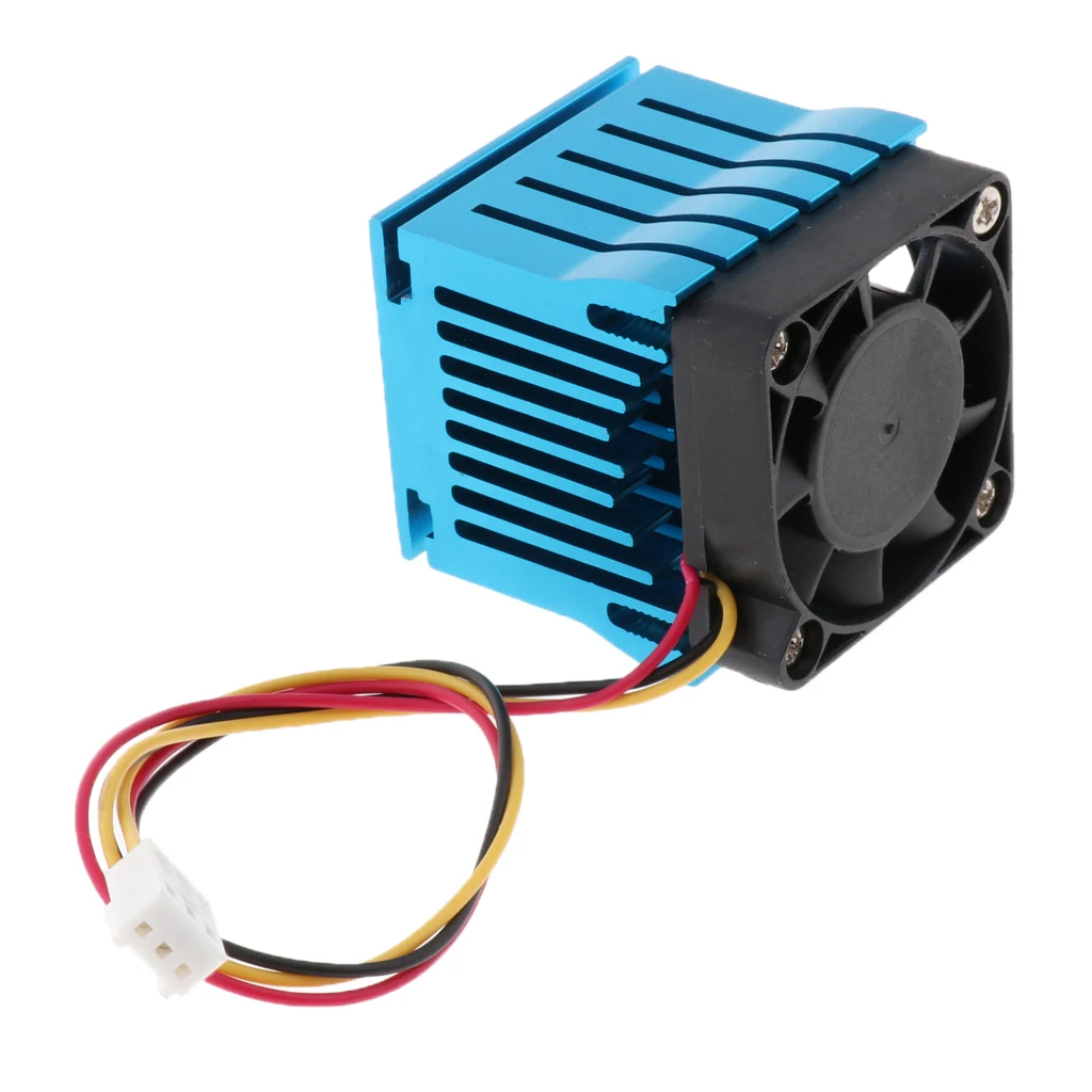 1Pc 40mm x 40mm Cooling Fan Heatsink DIY Northbridge Cooler South North Bridge Radiator for PC Computer Blue