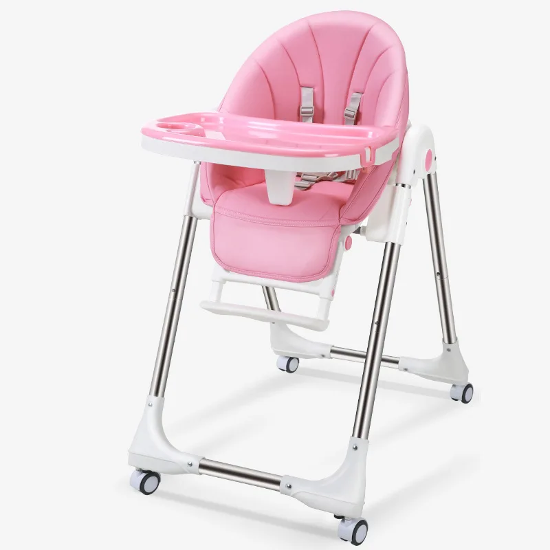 Free Shipping Multifunction Portable Table for Child Car Seats Dinner Table Adjustable Folding High Chair for Children Feeding