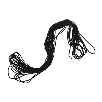 

New 16.65 - 18.655 m 2 mm Black Leather Strap Leather Thong Flat DIY