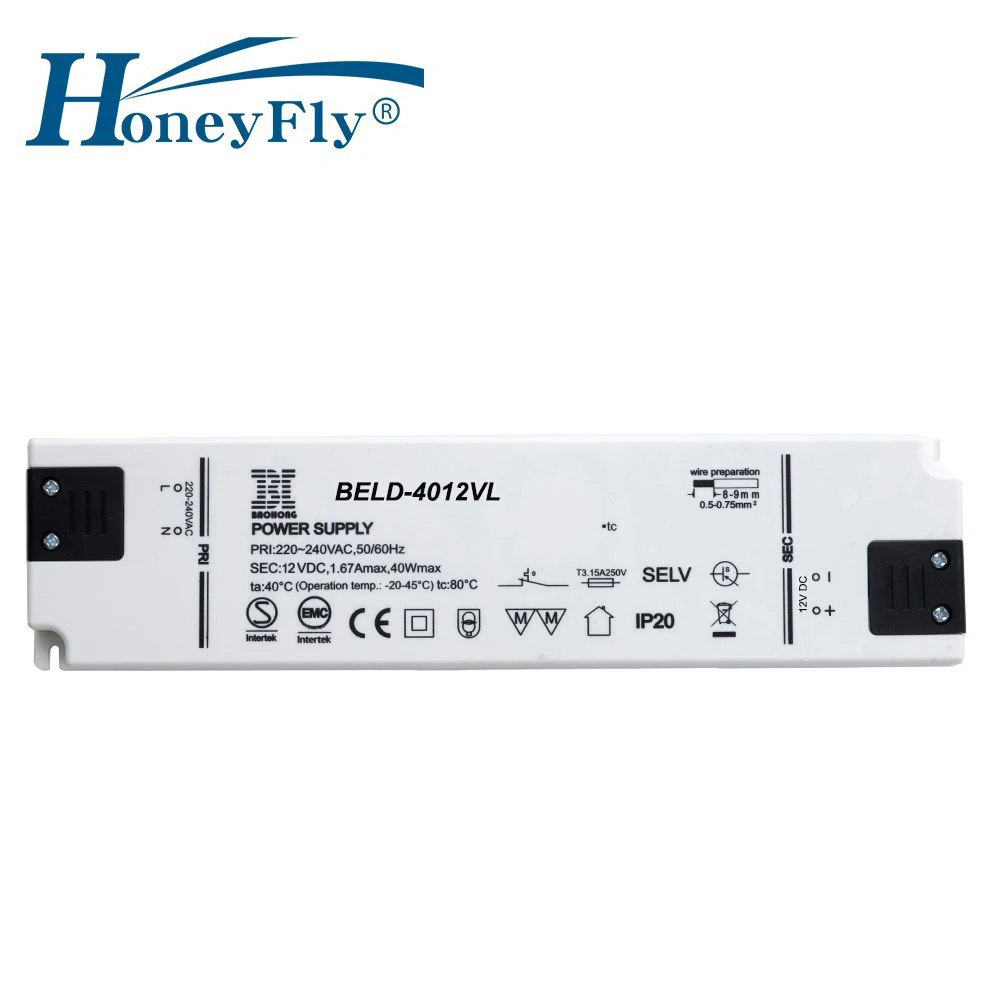 

Free Shipping Slim LED driver 40W 12V/24V Constant Voltage LED lighting transformer adapter power supply for LED lamp