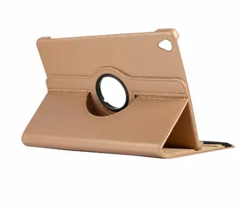 

360 Degree Rotating PU Leather Flip Cover For Huawei MediaPad M6 10.8 Case Tablet Stand Folding Folio Case for Huawei M6 10.8"