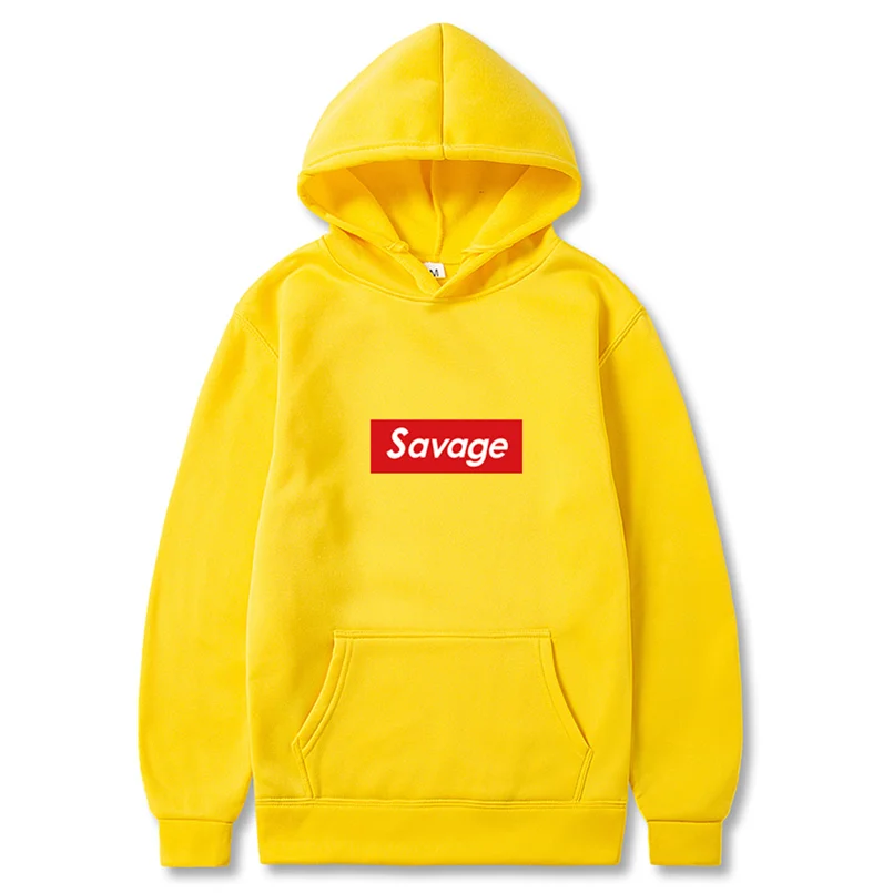 Новинка 2020 мужские толстовки Savage худи пародия No Heart X Mode бойбой банды ATL хлопковые