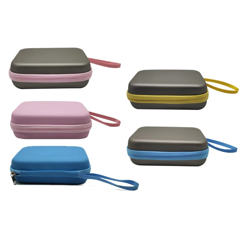 

EVA Hard Shell Carrying Case Cover with Lanyard Portable Protection Shockproof Zippered Box for Newborn Baby Health Care Nail