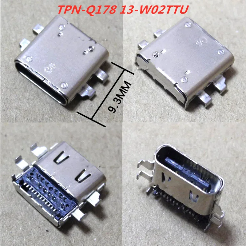 TYPE-C порт зарядного устройства для hp TPN-Q178 13-w02tu DC разъем зарядки | Компьютеры и офис