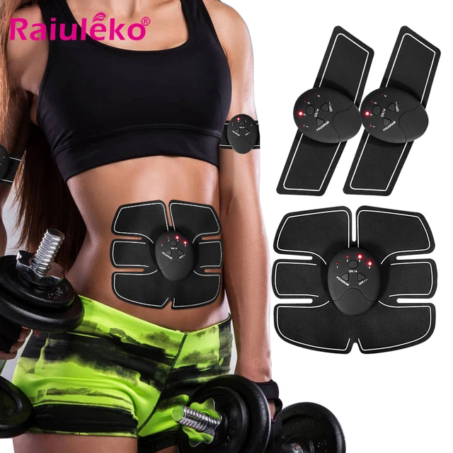 Smart EMS Muscle Stimulator Trainer Abdominal Training Weight Loss Stickers  Smart Electric Fitness Massager muscle massage - AliExpress