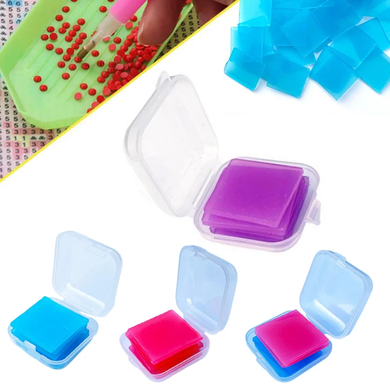 Silicone ResinClay with Plastic Storage Box 6Pcs for DIY Crafts