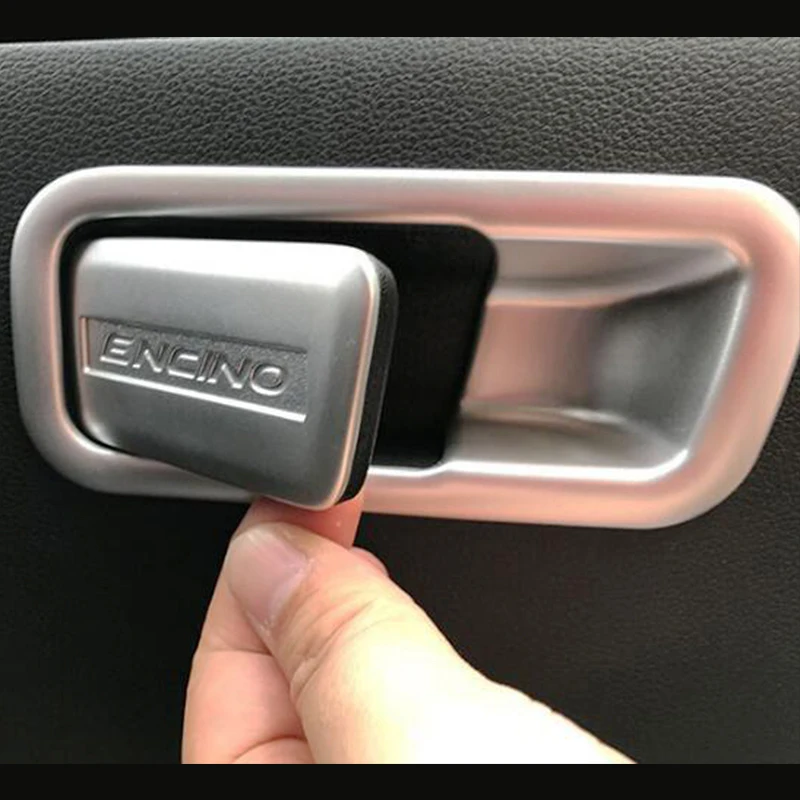 ABS для Hyundai Kona Encino 2018 2019 автомобильный Стайлинг copilot перчаточный ящик ручка крышка