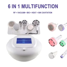 

80K Newest 6 in 1 RF Cavitation Radio Frequency Ultrasonic Vacuum Cellulite Reduction Weight Loss Body Slimming Beauty Machine