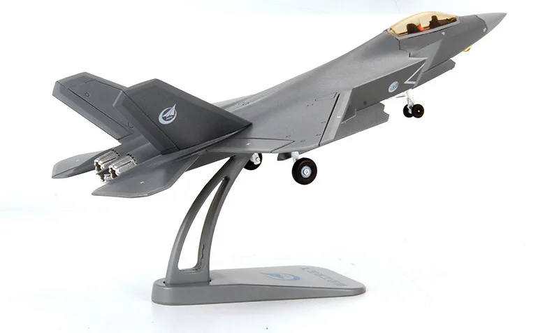 Metal 1: 72 J-31 Fighter Plane Model Static Aircraft Model Souvenirs Decoration Customizable